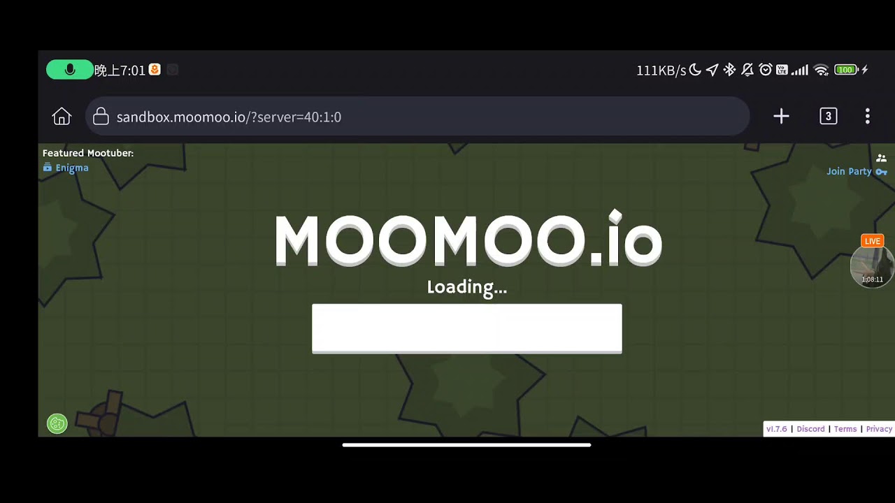 moomoo.io sandbox play and test mod 