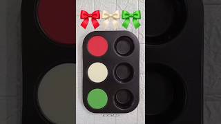 Crimson Red, Cream & Apple Green #colormixingmagic #satisfying #art #colors #shorts #acrylicpaint