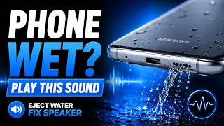 Samsung Water Eject Sound Remove Water From Samsung Speaker Fast