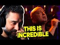 Arab Man Reacts to DISTURBED - The Sound of Silence [LIVE on Conan]