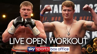 LIVE WORKOUT! Alexander Povetkin trains ahead of his clash with Dillian Whyte