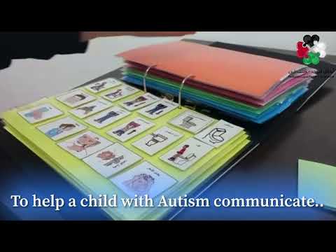 Autism Superhero Palestine: PECS Books and training Project