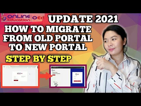 HOW TO MIGRATE FROM OLD PORTAL TO NEW PORTAL | AMA OED | STEP BY STEP UPDATE 2021 | Lyziel Goyala