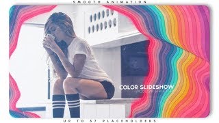 Color Slideshow | After Effects Template | Videohive #AfterEffectsTemplate #Videohive