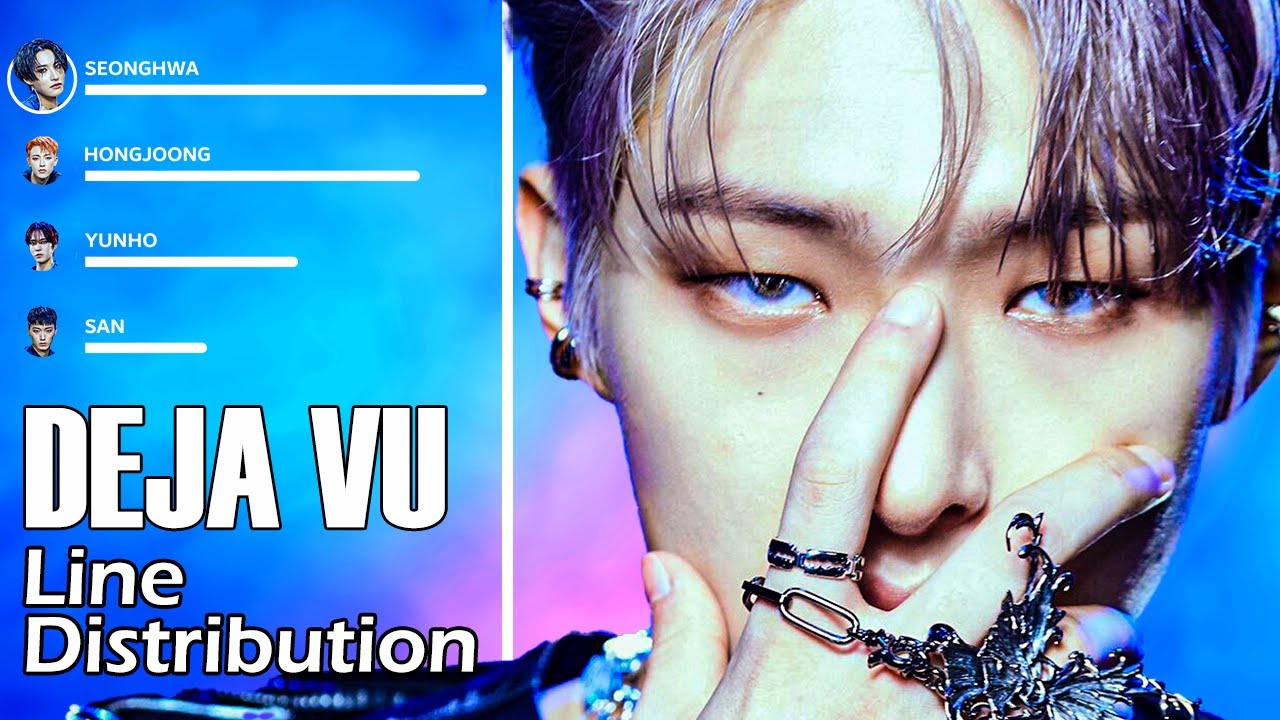 ATEEZ - Deja Vu - Line Distribution (Accurate) #ateez  #atiny  #trending