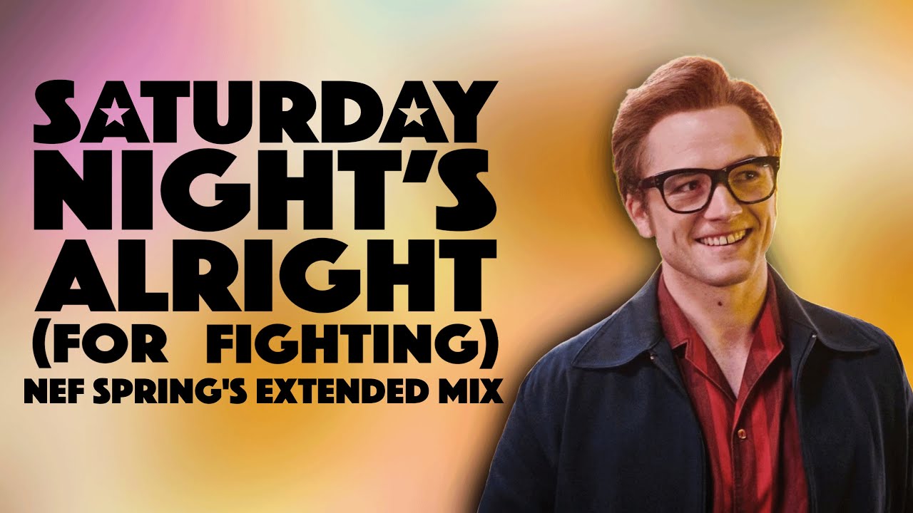 Taron Egerton Saturday Nights Alright For Fighting
