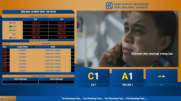 Software Antrian, Mesin Antrian Terbaru Support Webcam