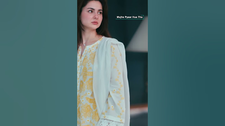 Mohabbat chand surat ki tarah hoti hai | Hania Aamir Dialogues #mujhepyaarhuatha  #Shorts