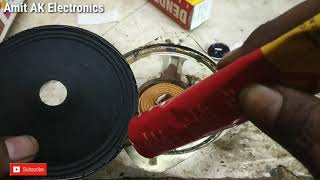 4 Inchi Speaker Kaise Banye How To Repair Speaker