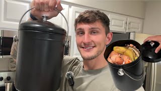Collect Food Waste in Your Kitchen For Composting!