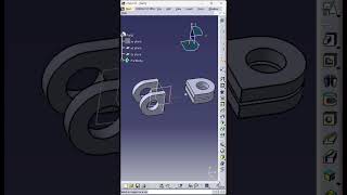CATIA Drawing Tutorial | Create 2D Drawing from 3D Model #short #shortvideo #cad #catia