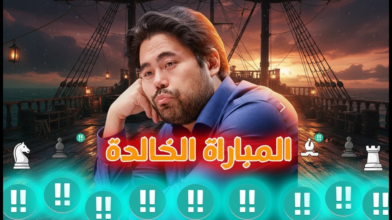 امتع واروع مباراة فى حملة الالقاب | ناكامورا بشوال برليانت | شطرنج الثلاثاء