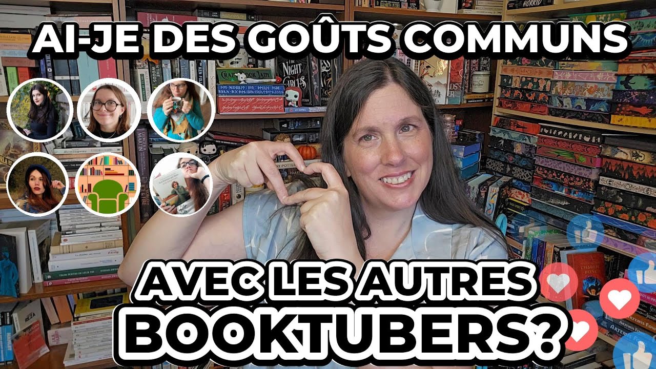 Je lis les favoris de 6 Booktubers français!