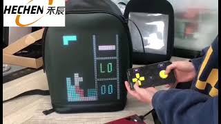The Coolest Gaming LED Backpack of the Year - You Can Play Games In Your Backpack screenshot 4