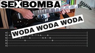 SEXBOMBA - Woda, Woda, Woda (Guitar Cover + TAB)
