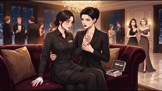 I Served My Ex at a Private Party — The Billionaire Host Pulled Me Onto Her Lap | GL Romance