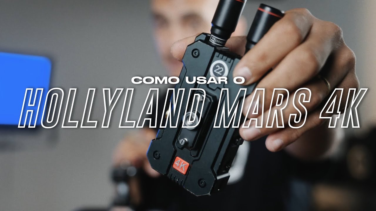 COMO TRAMPAR COM O HOLLYLAND MARS 4K