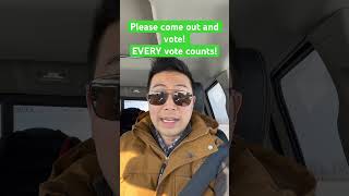 Every vote counts! 😄