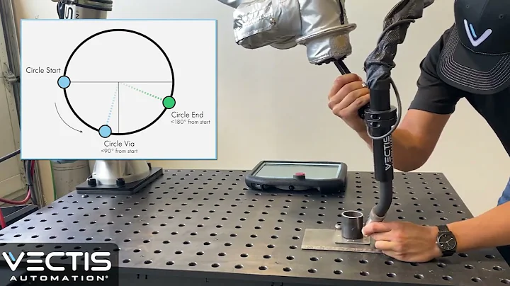 Vectis Robotic Welding -  Simple Circle Weld Programming!