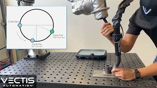 Vectis Robotic Welding -  Simple Circle Weld Programming!