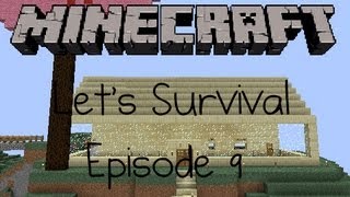 Minecraft: Let's Survival Episod 9 - Building the Krusty Krab Part 1