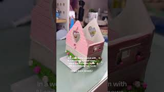 Creating something beautiful rather than consuming #polyclay#polymerclayartist #whimsy #dollhouse