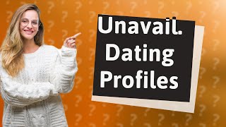 What does it mean when a Facebook Dating profile is no longer available?