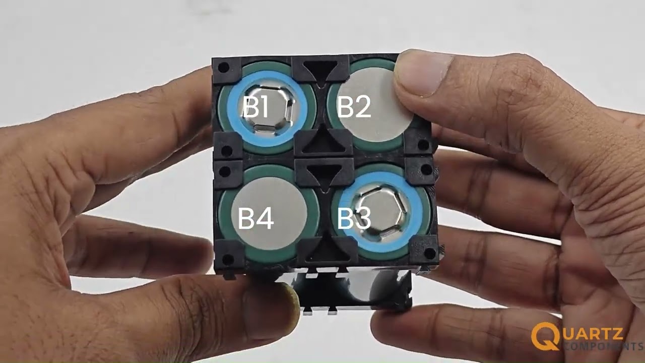 How to Make a 12V 4000mAh Lithium Battery with BMS & Display