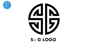 Pixellab Tutorial - Letter S G Logo Design on mobile with Pixellab