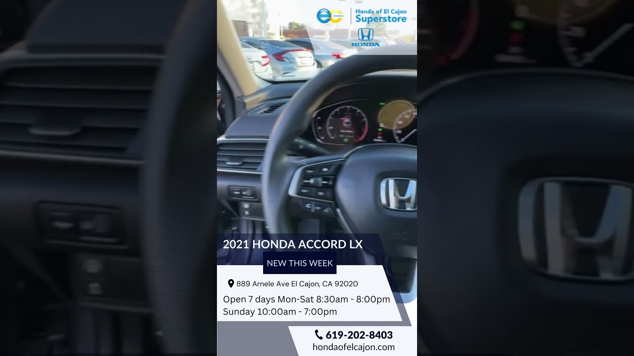 2021 Honda Accord LX by Dealer Media