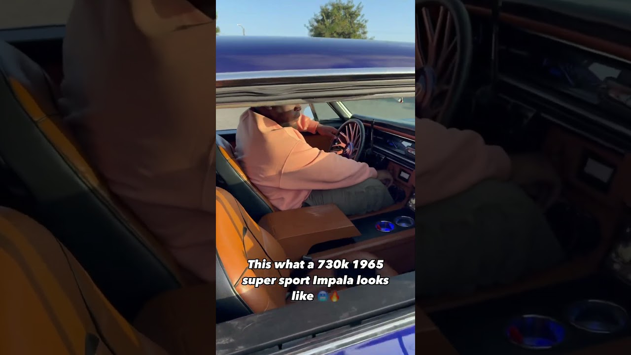 This what a 730k 1965 super sport Impala looks like 🥶🔥