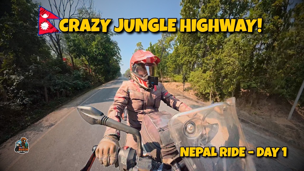 Nepal Ride – Jungle Ke Beech Se Guzarta Crazy Highway! Day 1