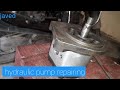 Hydraulic pump repairing