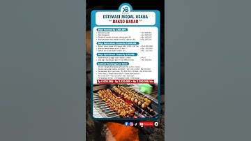 Thumbnail of Estimasi modal usaha bakso bakar