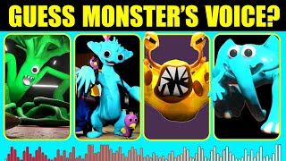 Guess the MONSTER’S VOICE | Garten Of Banban 4, Roblox Door 2 | SMILEY MILEY, JESTER (Part 10)