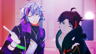 【にじさんじMMD】愛包ダンスホール【不破湊/三枝明那】