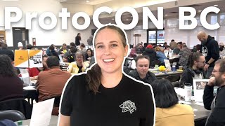 Playtesting board games all weekend at ProtoCON BC 2025