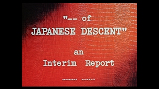Of Japanese Descent : An Interim Report (1945)