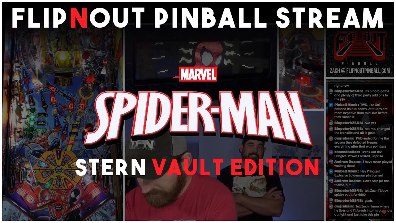 🔴LIVE - Stern Pinball's Spider-Man Vault Edition!