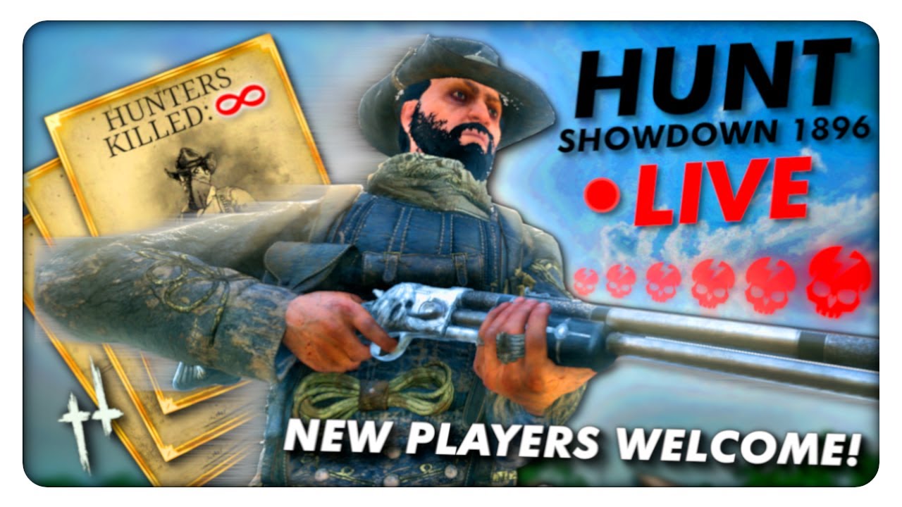 🔴 Hunt: Showdown Solo PVP Gameplay LIVE 🔥 NEW PLAYERS WELCOME | 6 STAR ...
