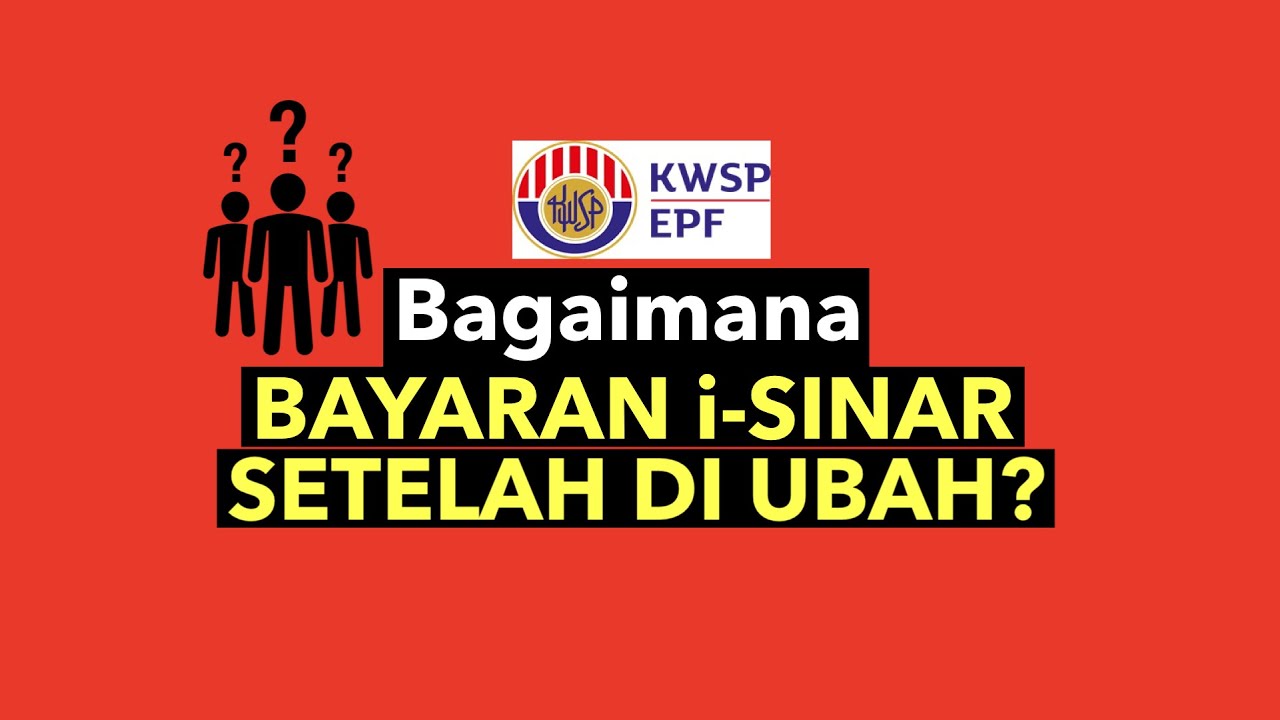 BAGAIMANA BAYARAN i-SINAR SETELAH DITUKAR?