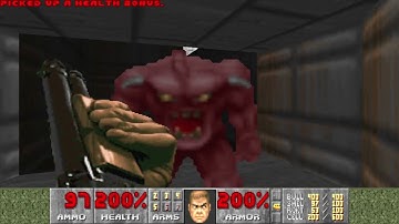 Ultimate Doom E1M7 Computer Station (100% Ultra-Violence)