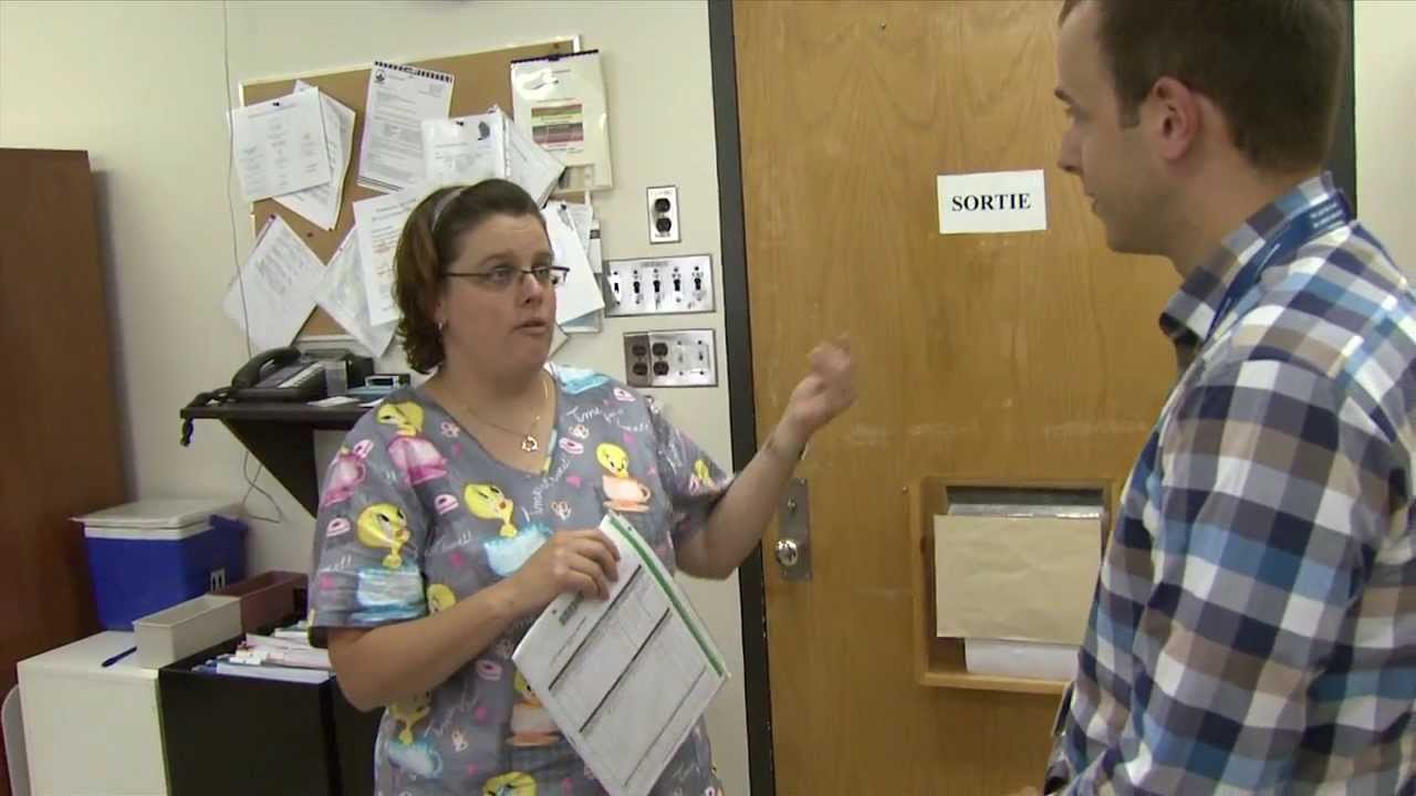 Visite dans le quotidien de Manon Daigle, infirmière clinicienne aux services courants