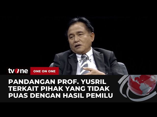 Yusril: Hasil Pemilu Tidak Bisa Dijadikan Subjek Hak Angket | One on One tvOne class=