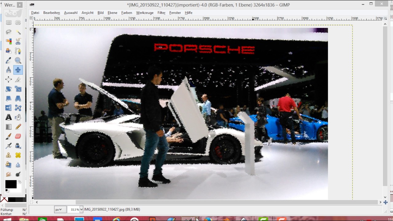 Gimp Bild verschmelzen mit Gimp Filter Effekte YouTube