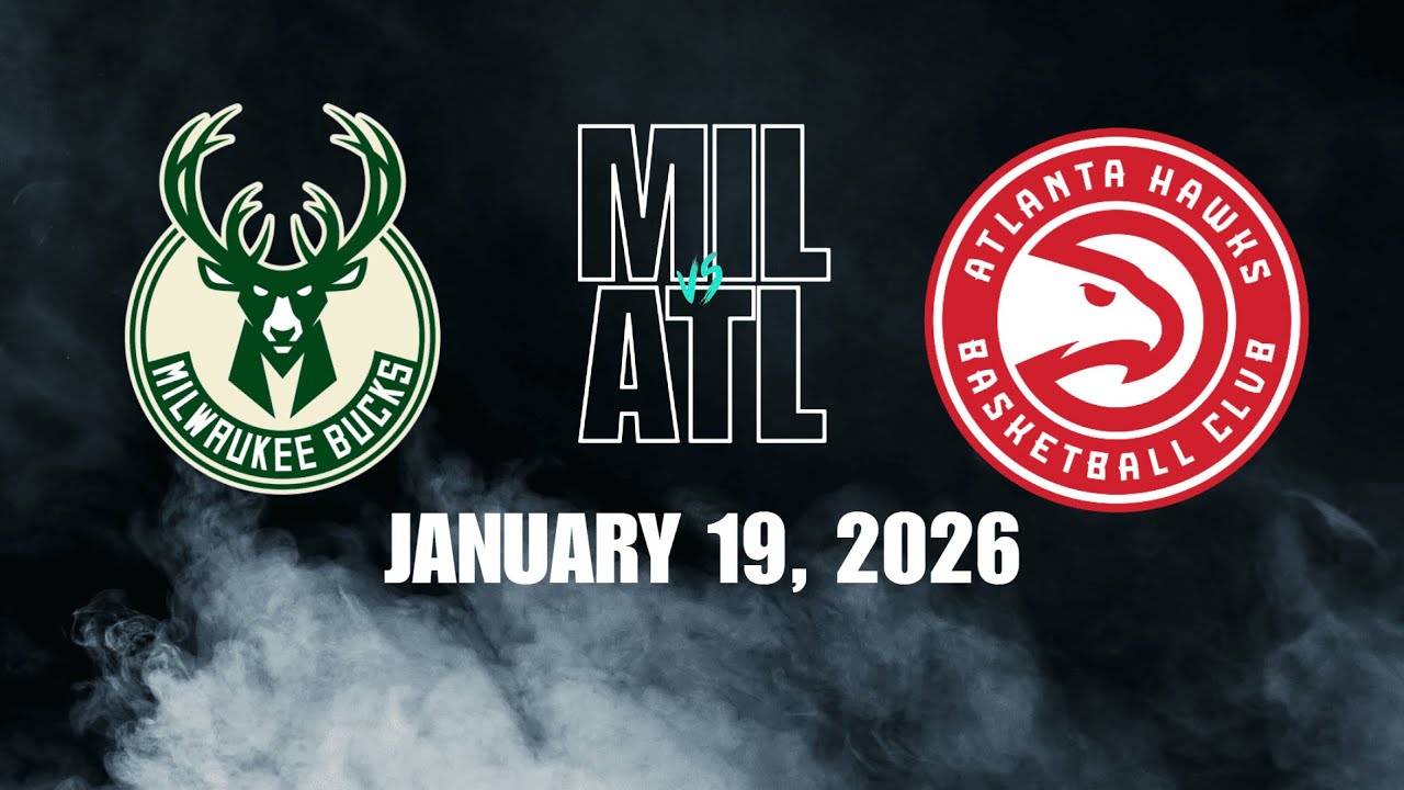 Milwaukee Bucks vs Atlanta Hawks Full Game Highlights – January 19, 2026 | NBA 2025-2026