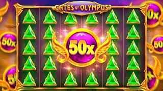 МЭДНЕС ВЫЙГРАЛ 500 КА ЗА СПИН \СЫГРАЛА БОМБА X50 \ БОНУС В СЛОТЕ Gates of Olympus \  заносы недели