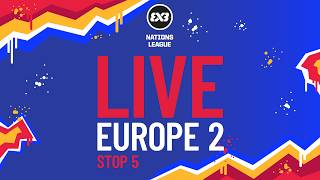 RE-LIVE | FIBA 3x3 Nations League 2026 - Europe-2 - Stop 5 | Pool Phase | #3x3Basketball screenshot 1