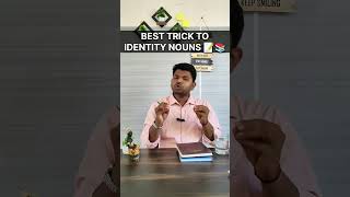Best trick to identify NOUNS 📝📚#rohtak #noun #englishgrammartips #trick #sscaspirants