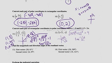 KStevMath - Precalculus Math U See - Review Video for 3rd quarter